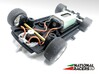 Chassis for Fly Alfa Romeo Giulia GTAm (AiO-In) 3d printed 