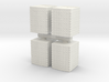 HESCO Sandbag Barrier (x4) 1/100 3d printed 
