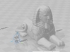 Sphinx Epic Scale miniature for games micro rpg 3d printed 
