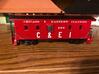 C&EI Bay Window Caboose Body HO Scale 3d printed Finished model 