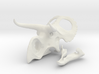 Nasutoceratops Skull- 1/18th scale replica 3d printed 