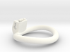Cherry Keeper Ring - 51x46mm Wide Oval -9° ~48.5mm 3d printed 