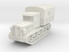 Komintern tractor (covered) 1/76 3d printed 
