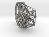 Tesseract Ring size 11.5 3d printed 
