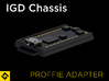 IGD Chassis - Proffieboard Adapter 3d printed 