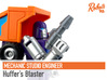Blaster for Mechanic Studio Engineer (Huffer) 3d printed 