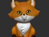 Mittens the fox 3d printed 