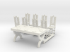 S Scale Table with Place Settings 3d printed This is a render not a picture