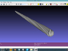 Candy-Cane Drumstick (5A, acorn-tip) 3d printed 