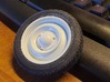 Tamiya 1/10 Citroen 2cv Wheel Set with Hubcaps 3d printed 