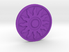 The Sun Coin 3d printed 