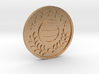 The World Coin 3d printed 