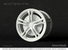 Racing Wheel 01_62.3mm 3d printed 