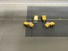 GSE 1:400 Snow Clearing Truck (4pc) 3d printed Painted set of snow clearing trucks by Aviation_1.400scale on Instagram 