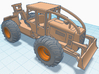 1/87th Log Skidder with Cable Winch  3d printed 