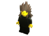 Custom Vegeta SSj4 Inspired Hair for Lego 3d printed 