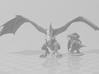 Wyvern 60mm DnD miniature fantasy games and rpg 3d printed 