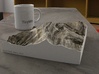 Borah Peak, Idaho, USA, 1:25000 3d printed 