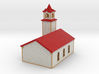 Country Church - Zscale 3d printed 
