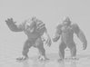 Krogadon kaiju monster 55mm miniature game fantasy 3d printed 