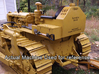  1/64 scale 1950's  D47U Bulldozer  3d printed real machine shown for modeling reference