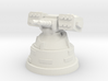 Torpedo Launcher Turret 3d printed White Strong & Flexible