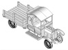 HOn3 Model TT Railtruck Stakebed Body B 3d printed Shown mounted on Chassis