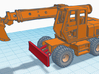 1/50th four wheel carrier for Gradall excavator 3d printed 