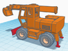 1/50th four wheel carrier for Gradall excavator 3d printed 