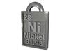 Nickel-62 Isotope Periodic Table Pendant 3d printed 