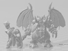 Mannoroth Pit Lord miniature fantasy games DnD rpg 3d printed 