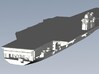 1/2400 scale USS Forrestal CV-59 aircraft carrier 3d printed 