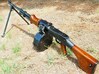 1/12 scale RPD Soviet machinegun x 1 3d printed 
