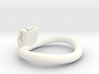 Cherry Keeper Ring - 55x46mm Wide Oval -8° ~50.6mm 3d printed 