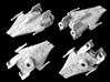 A-Wing "Real Size" 1/270 3d printed 