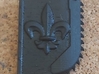 Fluer-de-Lis Crusader Chainshield - Left Handed 3d printed 