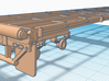 1/50th 40' Oilfield Flatbed Float Trailer 3d printed 