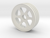TRAXXAS-COMPATIBLE TRX1 FRONT WHEEL 3d printed 