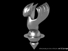 Lugia Chess Piece 3d printed This is a digital render but it can look like this if you paint it Silver/Chrome.