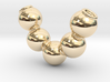 Fives balls [pendant] 3d printed 