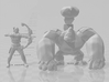 Turok dinosaur hunter miniature fantasy games rpg 3d printed 