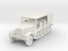 Sdkfz 7 mid (covered) 1/120 3d printed 