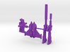 Beta Maxx RoGunner 3d printed Purple Parts