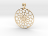 Voronoi's spiral [pendant] 3d printed 