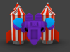 Death Jester v7 Circus Rocket Jetpack 3d printed 