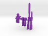 Dipstick RoGunner 3d printed Purple Parts