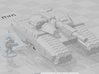 Scifi Tank 6mm vehicle miniature model Epic games 3d printed 