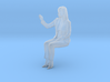 S Scale Sitting Woman 3d printed This is a render not a picture