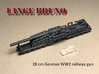 28cm L/40 Lange Bruno  6mm 1/285 3d printed 