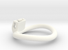 Cherry Keeper Ring - 53x50mm Wide Oval -12°~51.5mm 3d printed 